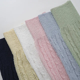 Junie Cable Knit Boucle Cardigan