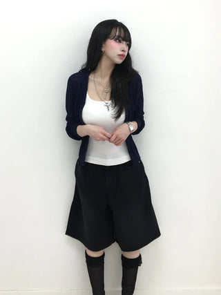 Junie Cable Knit Boucle Cardigan