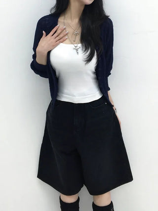 Junie Cable Knit Boucle Cardigan