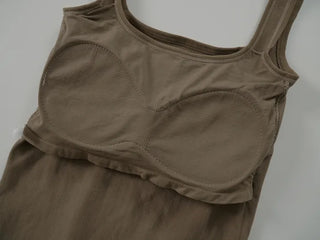 Obe Square Neck Cap Sleeveless