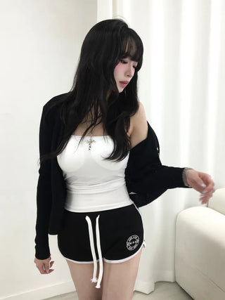 Kiba Basic Sleeveless Top with Built-in Cups