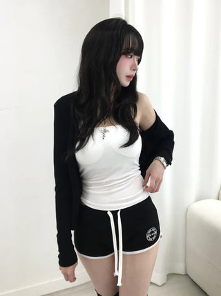 Kiba Basic Sleeveless Top with Built-in Cups