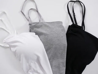 Kiba Basic Sleeveless Top with Built-in Cups