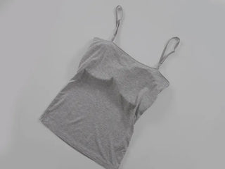 Kiba Basic Sleeveless Top with Built-in Cups