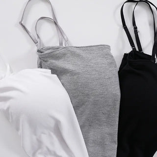 Kiba Basic Sleeveless Top with Built-in Cups