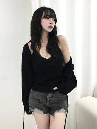 Kua Vintage High-Waisted Shorts