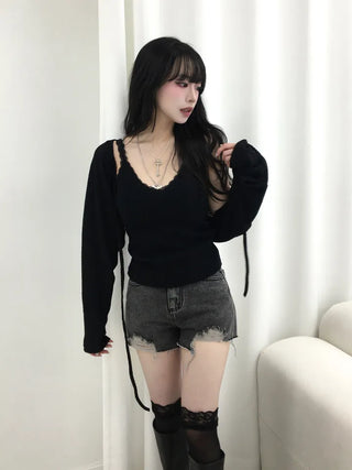 Kua Vintage High-Waisted Shorts