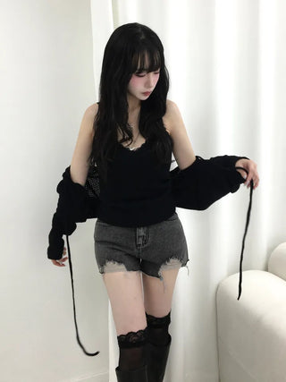 Kua Vintage High-Waisted Shorts