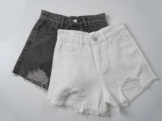 Kua Vintage High-Waisted Shorts