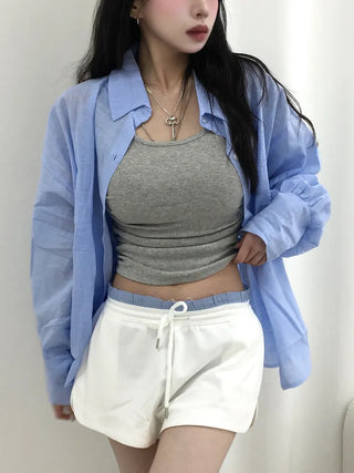 Nuve Oversized Linen Shirt