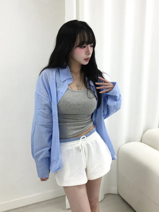 Nuve Oversized Linen Shirt