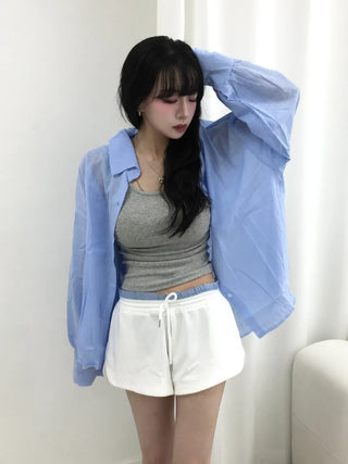 Nuve Oversized Linen Shirt