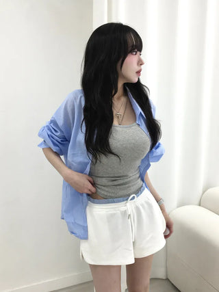 Nuve Oversized Linen Shirt