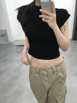 Tia Summer Basic Short Sleeve T-shirt