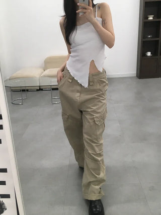 Nio Asymmetrical Slit Sleeveless
