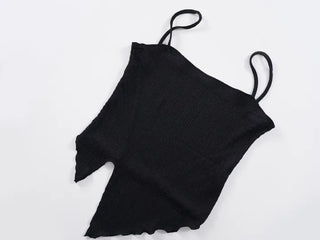 Nio Asymmetrical Slit Sleeveless