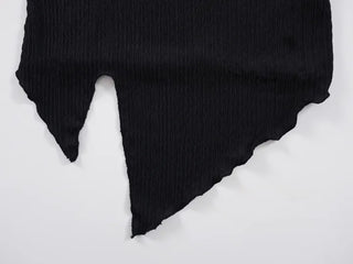 Nio Asymmetrical Slit Sleeveless