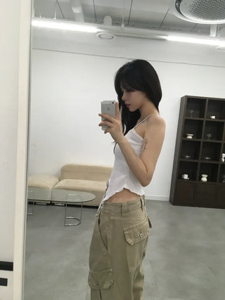 Nio Asymmetrical Slit Sleeveless