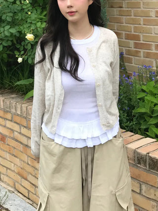 Vino Tiered Frill Sleeveless