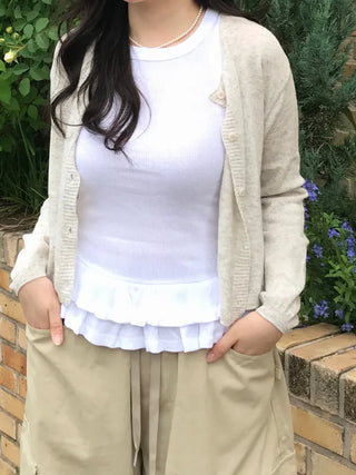 Vino Tiered Frill Sleeveless
