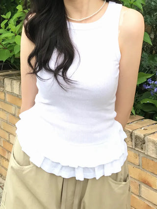 Vino Tiered Frill Sleeveless