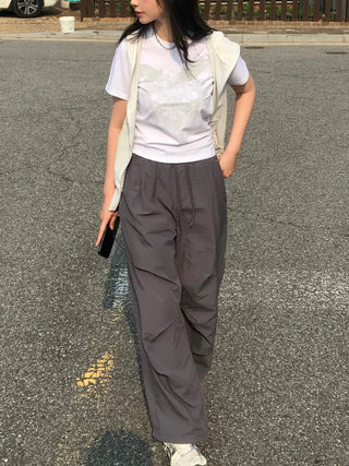 Lapu Nylon Balloon Pants