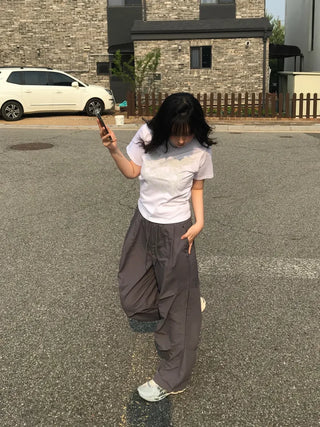 Lapu Nylon Balloon Pants