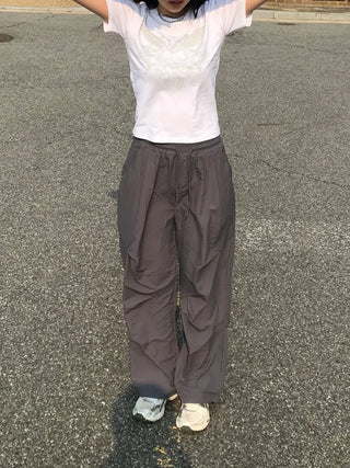 Lapu Nylon Balloon Pants