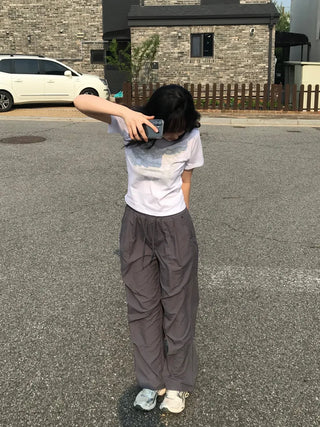 Lapu Nylon Balloon Pants