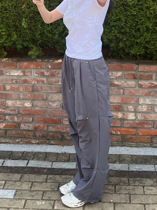 Lapu Nylon Balloon Pants
