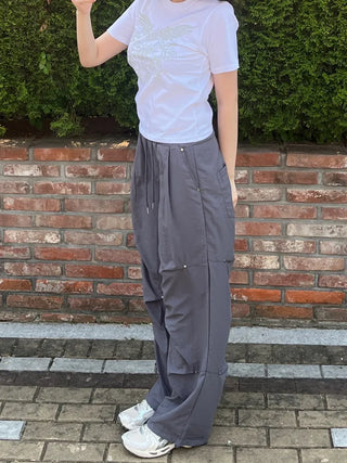 Lapu Nylon Balloon Pants