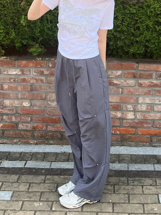 Lapu Nylon Balloon Pants