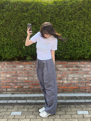 Lapu Nylon Balloon Pants