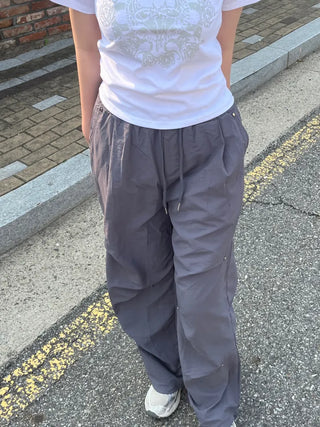 Lapu Nylon Balloon Pants