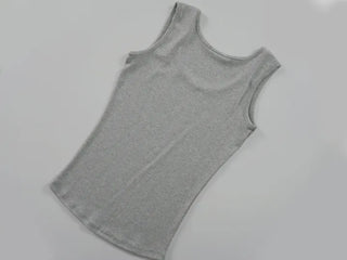 Round Basic Modal U-Neck Sleeveless Top