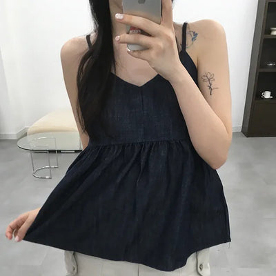 Remy Non-Faded Tiered Bustier Sleeveless