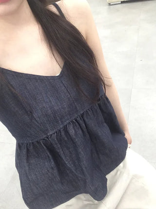 Remy Non-Faded Tiered Bustier Sleeveless