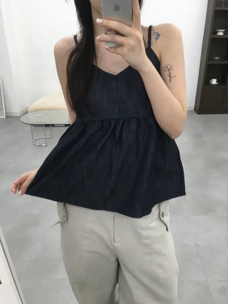 Remy Non-Faded Tiered Bustier Sleeveless