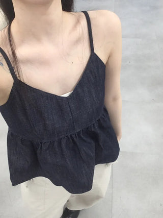 Remy Non-Faded Tiered Bustier Sleeveless