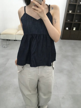 Remy Non-Faded Tiered Bustier Sleeveless
