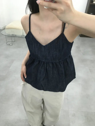 Remy Non-Faded Tiered Bustier Sleeveless