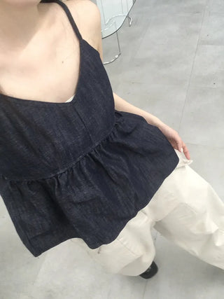 Remy Non-Faded Tiered Bustier Sleeveless