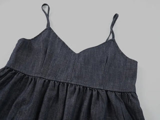 Remy Non-Faded Tiered Bustier Sleeveless