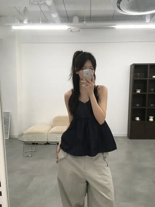 Remy Non-Faded Tiered Bustier Sleeveless