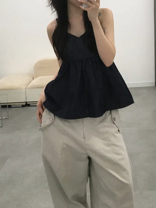 Remy Non-Faded Tiered Bustier Sleeveless