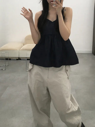 Remy Non-Faded Tiered Bustier Sleeveless