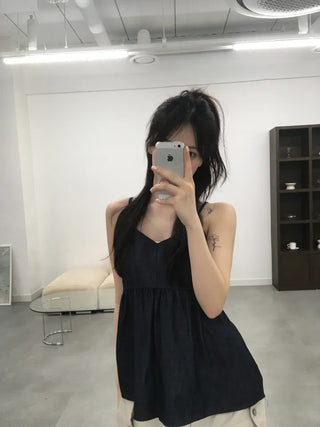 Remy Non-Faded Tiered Bustier Sleeveless