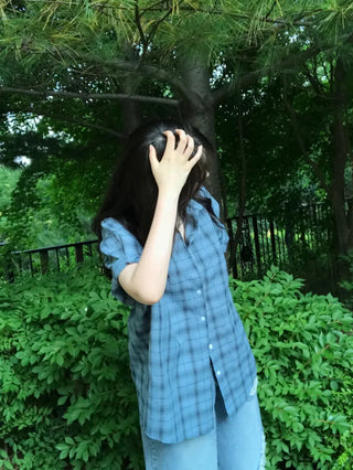 Baku Seersucker Vintage Check Short Sleeve Shirt