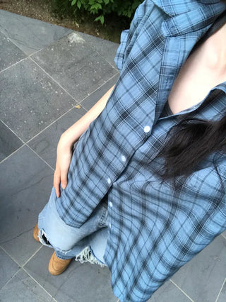 Baku Seersucker Vintage Check Short Sleeve Shirt