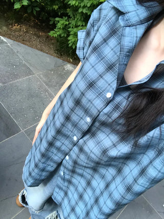 Baku Seersucker Vintage Check Short Sleeve Shirt